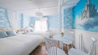 【事例】東京都・コンセプト型民泊施設のインテリアデザイン協力~天空の城~